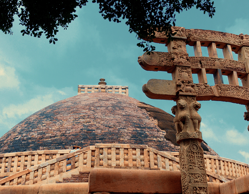 Great-Stupa-of-Sanchi-UNESCO-World-Heritage